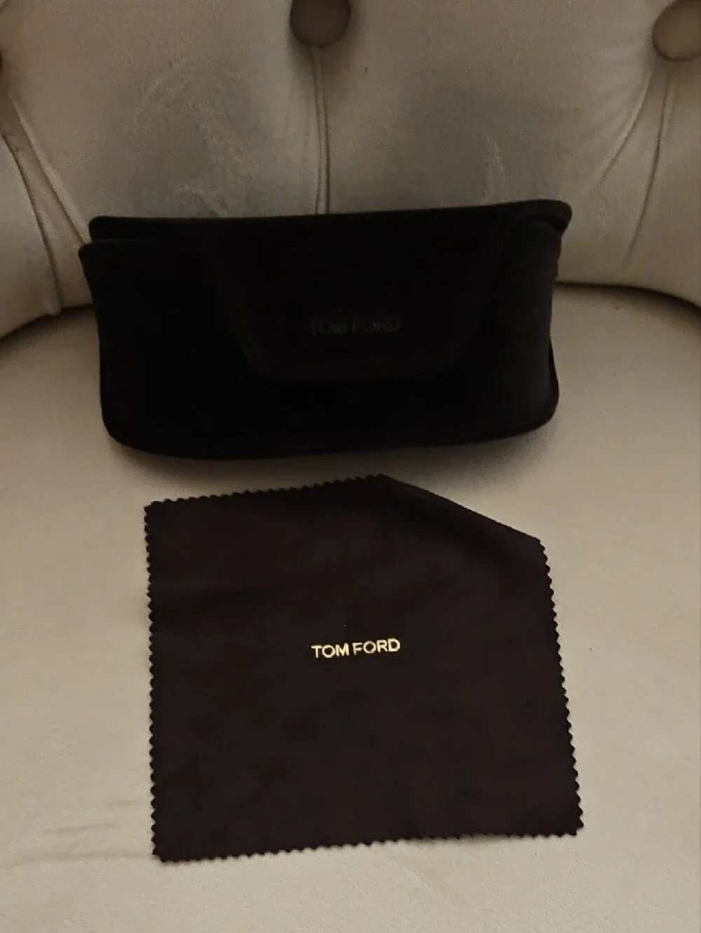 Tom Ford Black Sunglasses Case